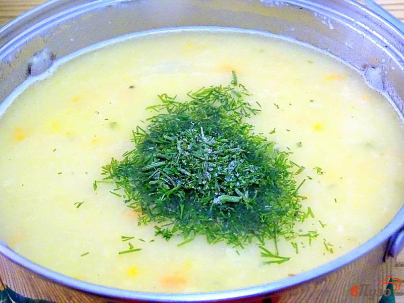 Фото приготовление рецепта: Суп пюре с картофелем и кабачками шаг №8