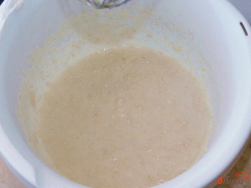 Фото приготовление рецепта: Овсяные блины на молоке шаг №2