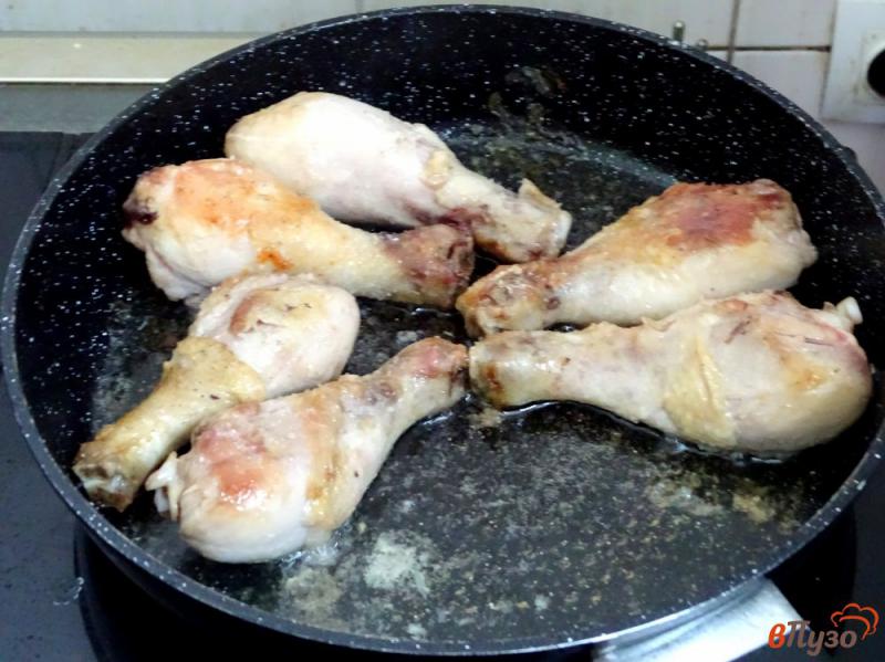 Фото приготовление рецепта: Курица по кабардино-балкарски шаг №3