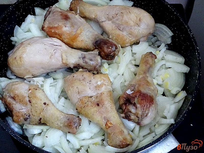Фото приготовление рецепта: Курица по кабардино-балкарски шаг №5
