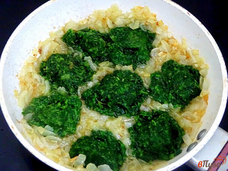 Фото приготовление рецепта: Рис со шпинатом шаг №3