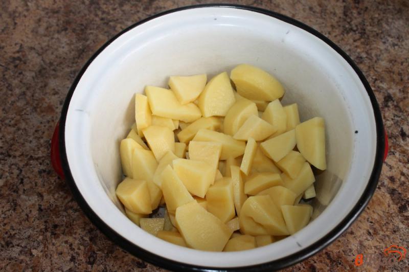Фото приготовление рецепта: Сливочное картофельное пюре шаг №1