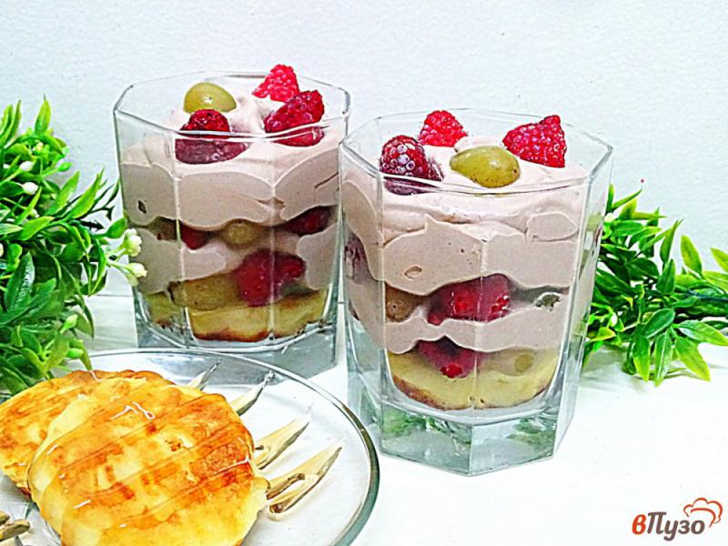 Фото приготовление рецепта: Сырники нежные и десерт шаг №14