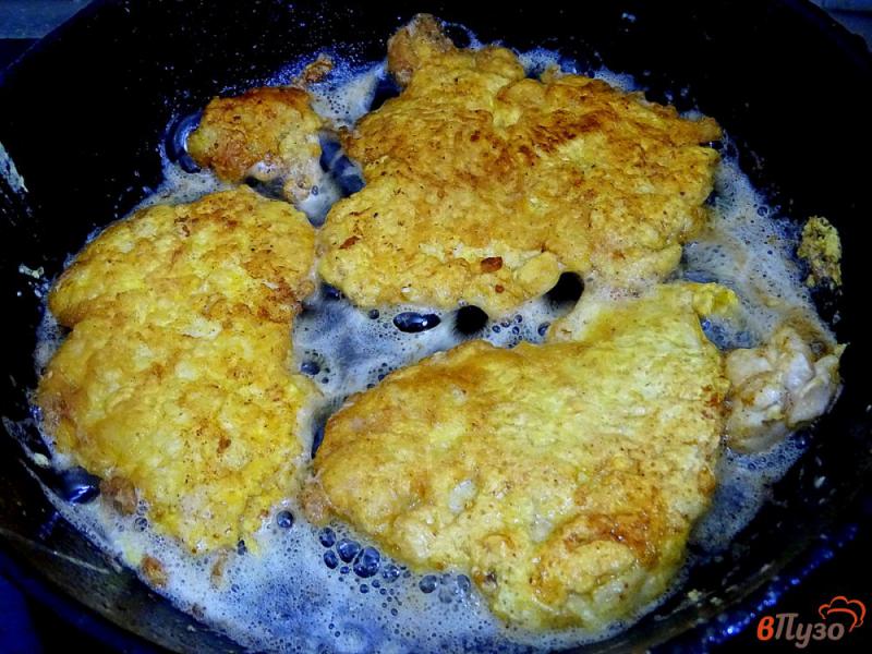 Фото приготовление рецепта: Отбивные из куриного филе шаг №9