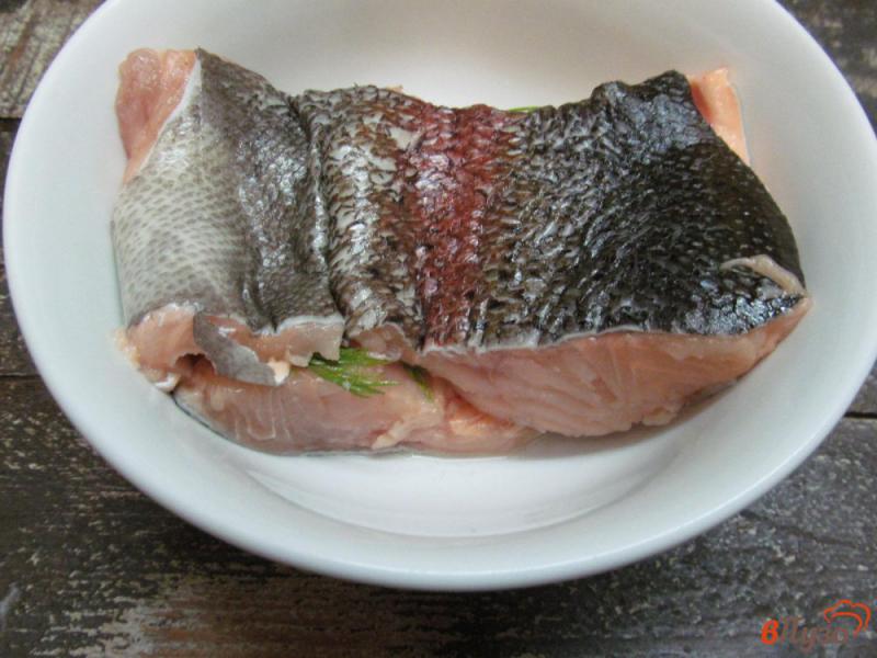 Фото приготовление рецепта: Как засолить красную рыбу в жидком маринаде шаг №5