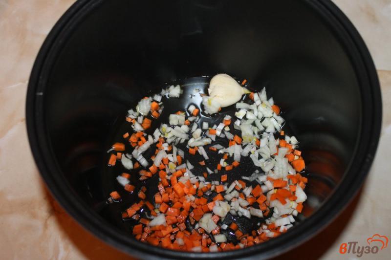 Фото приготовление рецепта: Рис ассорти с овощами в мультиварке шаг №5