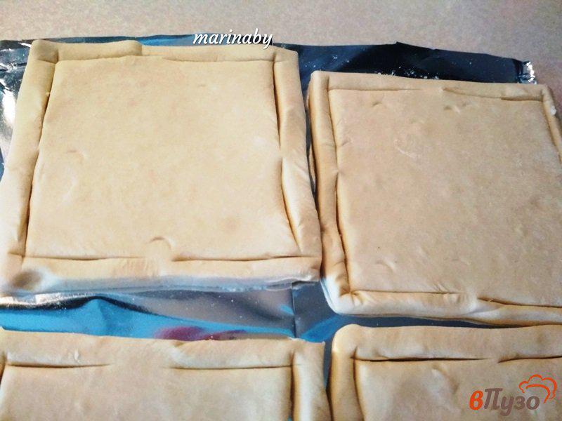 Фото приготовление рецепта: Слоеные конвертики с творогом шаг №1