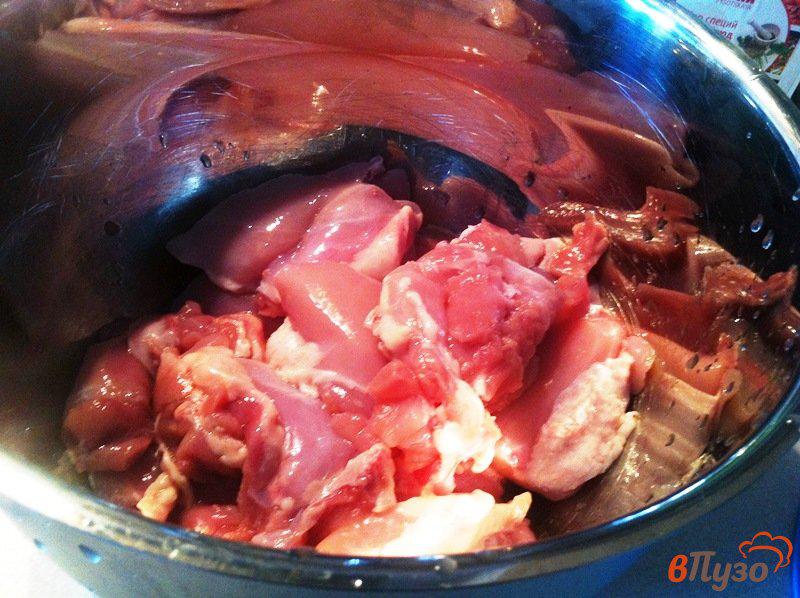 Фото приготовление рецепта: Запеченная куриная мякоть бедра в панировке шаг №1