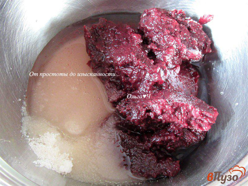 Фото приготовление рецепта: Смородиновые кексы с миндалем (без масла) шаг №1