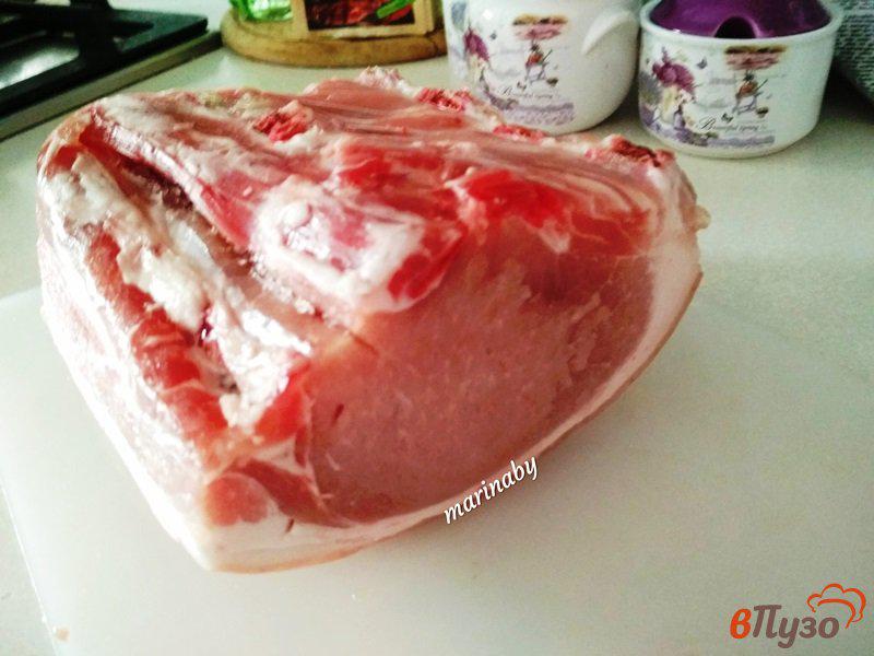 Фото приготовление рецепта: Отбивные из свинины в панировке из чипсов шаг №1