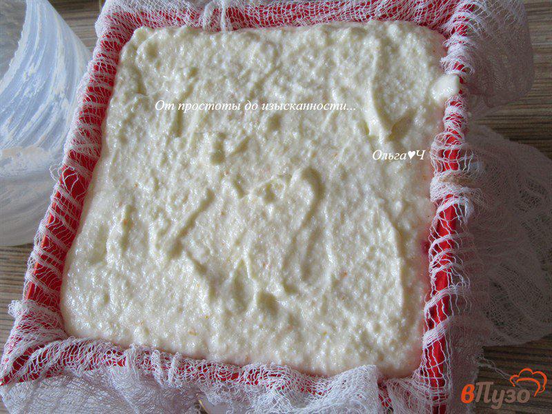 Фото приготовление рецепта: Пасха «Царская» с вишней и цедрой мандарина шаг №6
