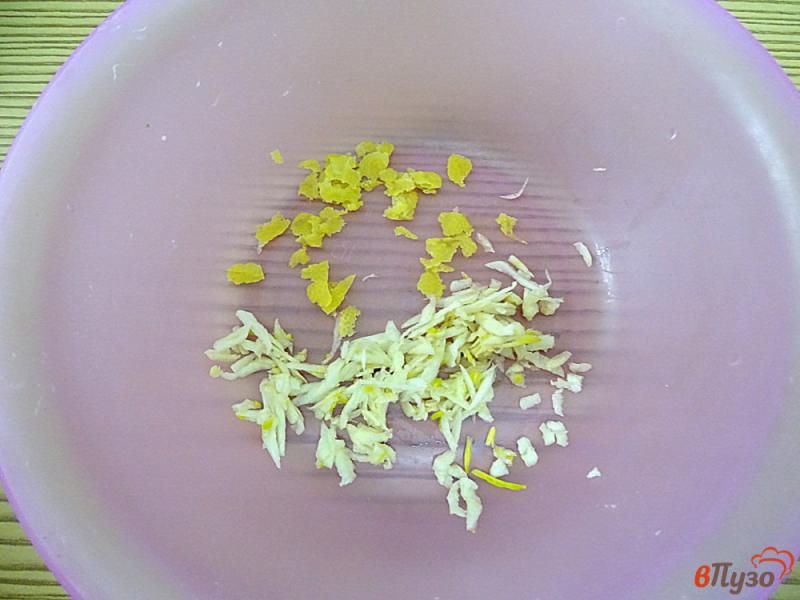 Фото приготовление рецепта: Картофель с лимоном и сыром, запеченный шаг №6