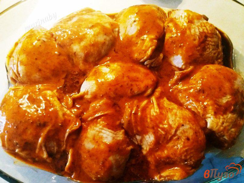 Фото приготовление рецепта: Запеченные куриные бедрышки в маринаде шаг №2