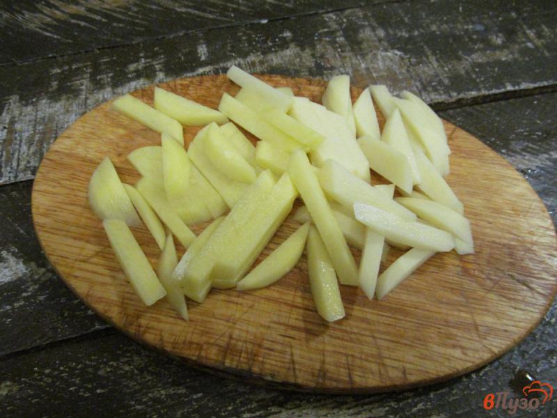 Фото приготовление рецепта: Овощи фри с лимонной солью шаг №1