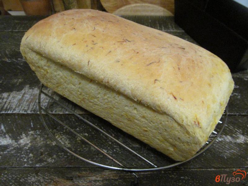 Фото приготовление рецепта: Сдобный тыквенный хлеб шаг №9