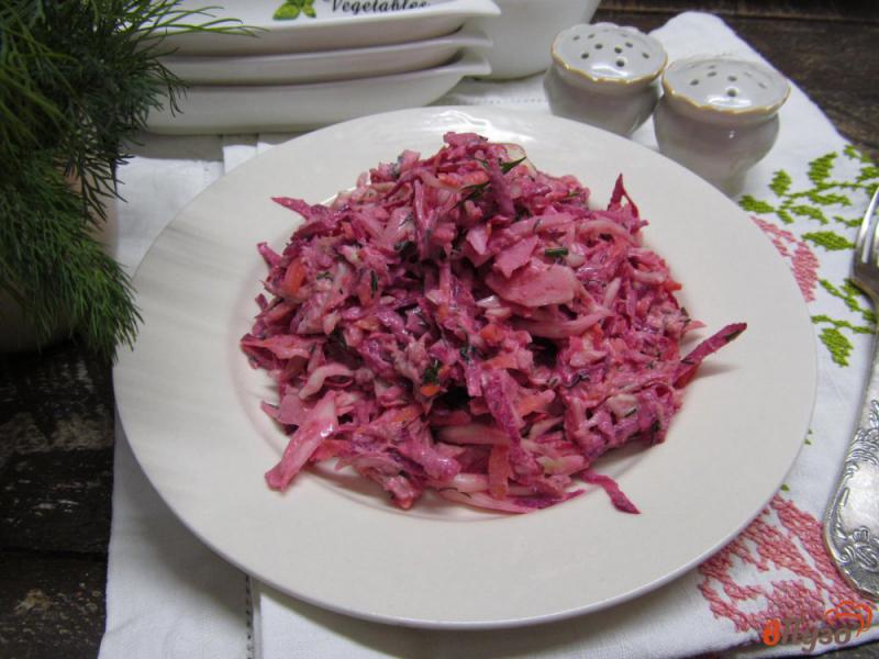 Фото приготовление рецепта: Салат «мясо в овощах» шаг №6