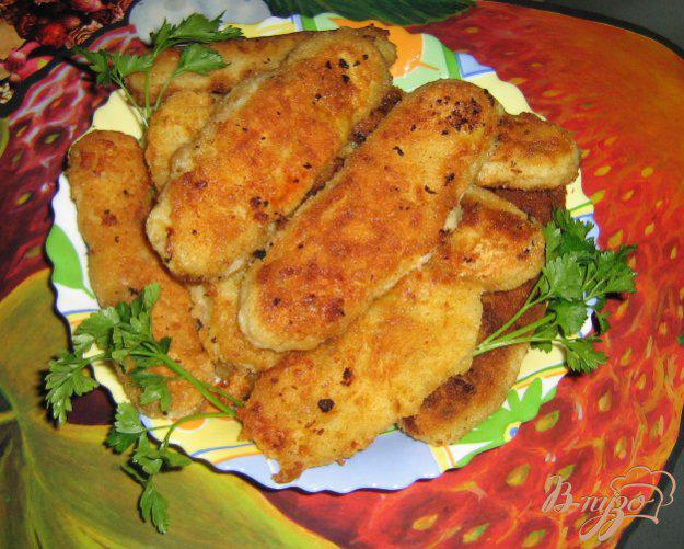 фото рецепта: Картофельные крокеты с пикантной начинкой.