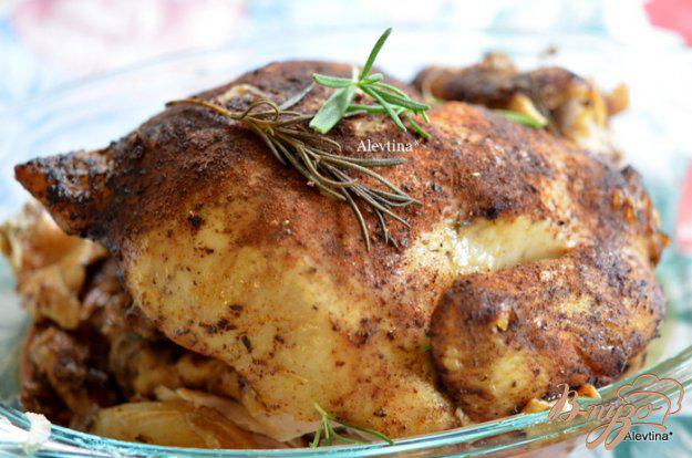 фото рецепта: Курица в медленноварке со специями и розмарином
