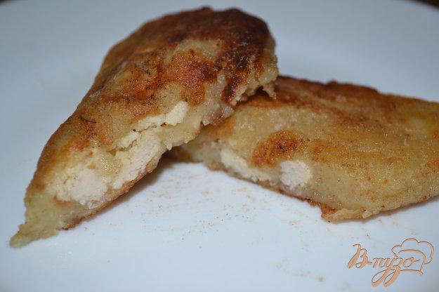 фото рецепта: Картофельные зразы с куриным варшем