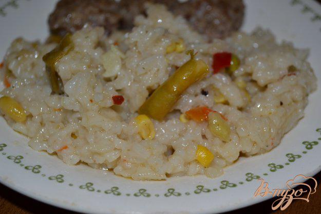 фото рецепта: Рис с овощами в мультиварке-скороварке