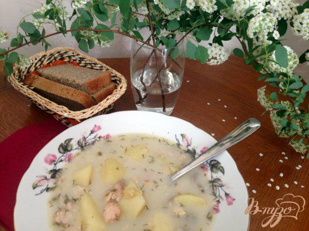 фото рецепта: Финский суп из лосося  (Lohikeitto)