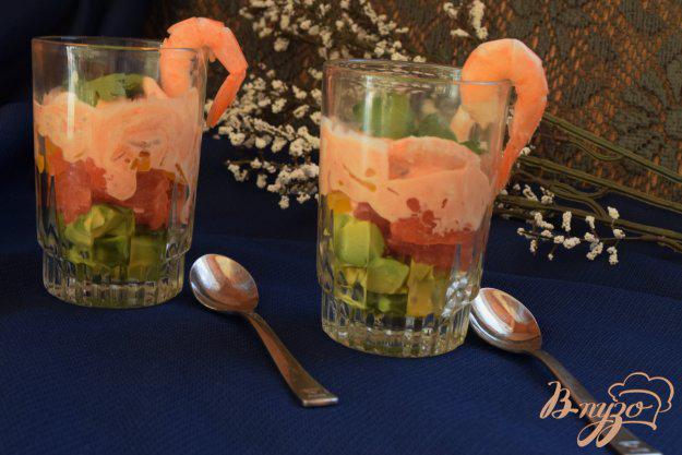 фото рецепта: Веррины с креветками и грейпфрутом