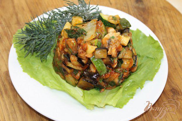 фото рецепта: Тушенный овощной рататуй