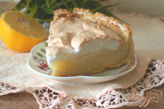фото рецепта: Лимонный пирог с меренгой