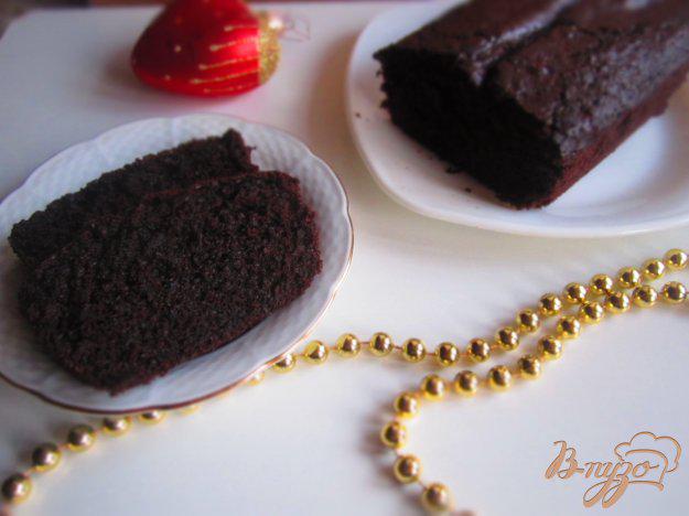 фото рецепта: Шоколадный кекс на кефире