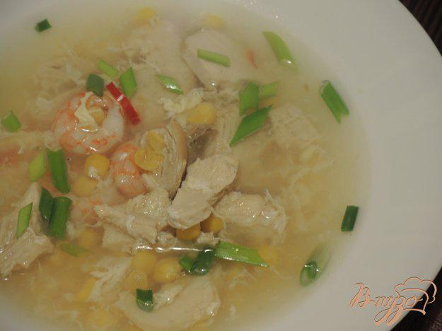 фото рецепта: Китайский суп Три свежести
