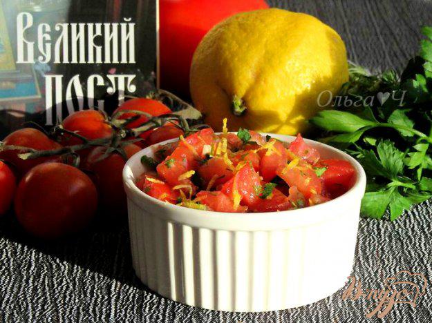 фото рецепта: Марокканский томатный салат