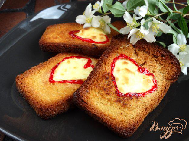 фото рецепта: Ленивые ватрушки-сердечки на завтрак