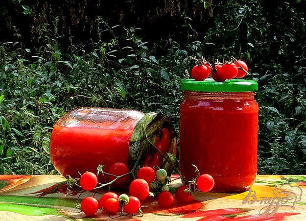 фото рецепта: Соус томатный на зиму