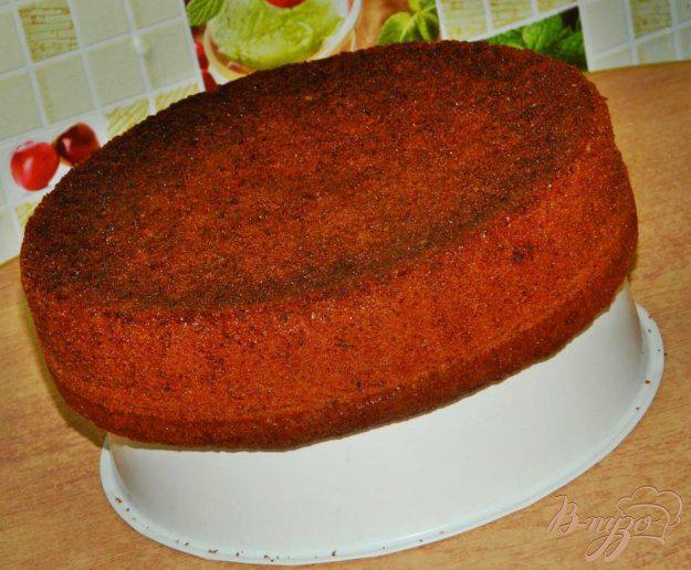 фото рецепта: Творожный бисквит для торта