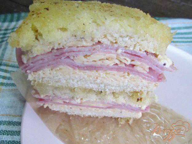 фото рецепта: Сэндвич крок месье