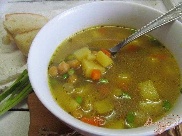 фото рецепта: Суп на бульоне из баранины с нутом