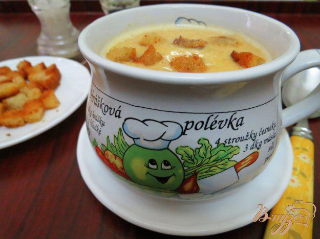 фото рецепта: Постный гороховый суп пюре