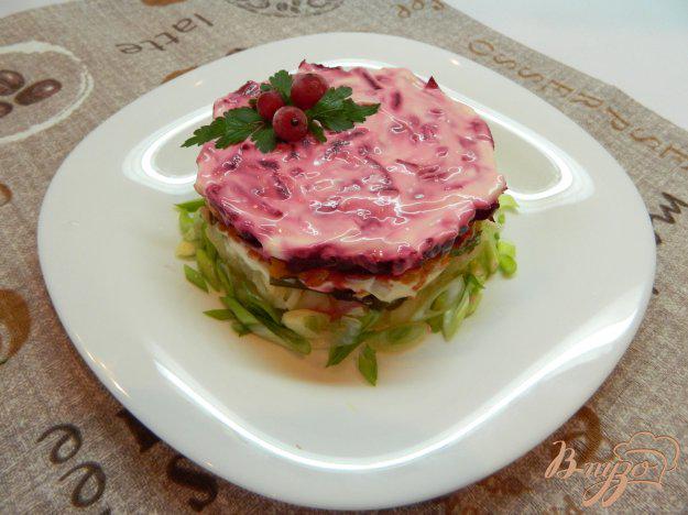фото рецепта: Салат под шубой с морской капустой