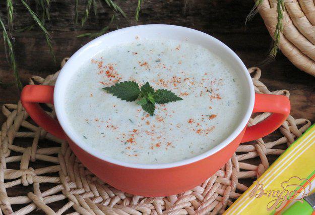 фото рецепта: Холодный суп из огурцов