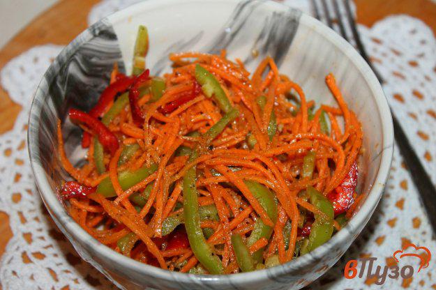 фото рецепта: Перец с морковью по - корейски