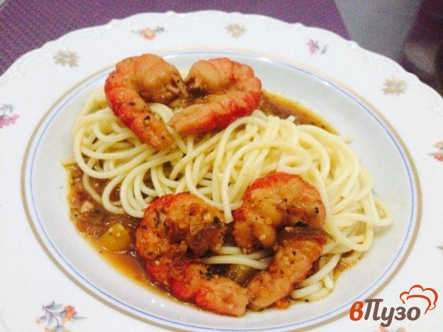 фото рецепта: Спагетти с морепродуктами