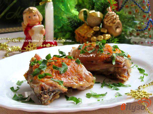 фото рецепта: Курица с имбирем и клементинами