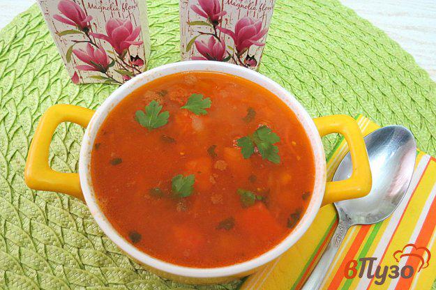 фото рецепта: Суп из тыквы и чечевицы