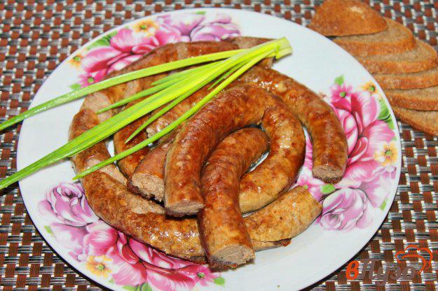 фото рецепта: Колбаса из свинины с салом и чесноком