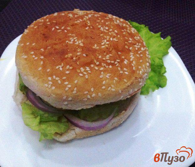 фото рецепта: Домашний гамбургер