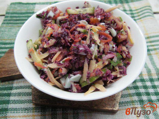 фото рецепта: Зимний салат из овощей и фруктов