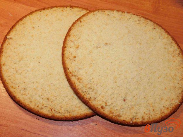 фото рецепта: Заварной бисквит на сливочном масле