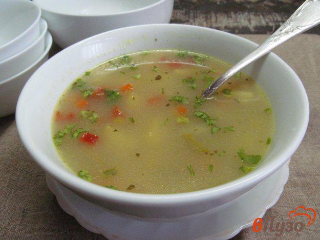 фото рецепта: Овощной суп с гречкой на молоке