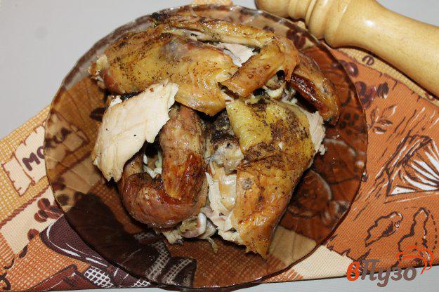 фото рецепта: Курица со специями в рукаве для запекания