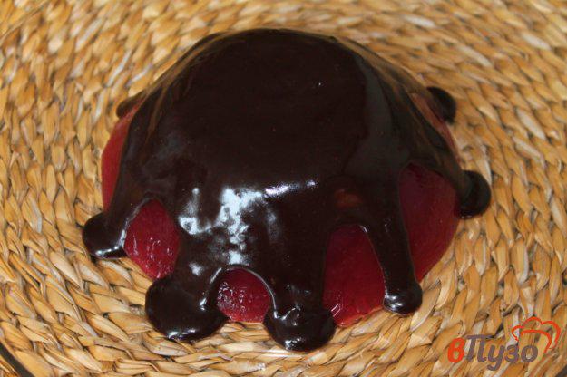 фото рецепта: Малиновое желе с шоколадом